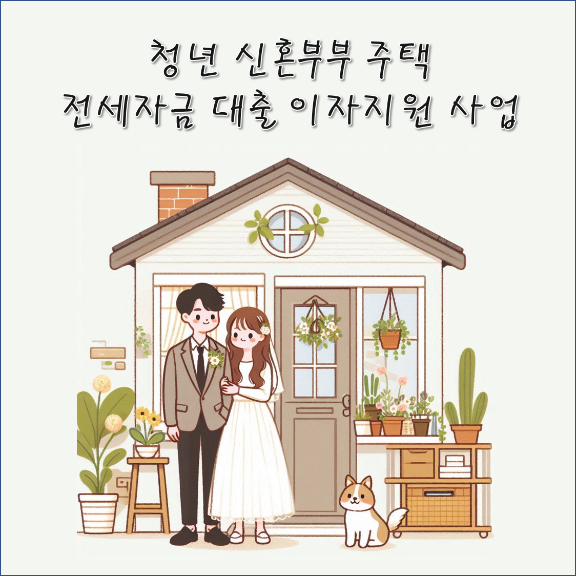 청년 신혼부부 주택 전세자금 대출 이자지원